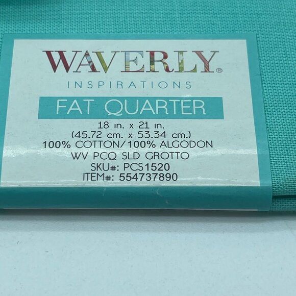 Waverly Fabric Fat Quarters Butterflies Teal Gray Cotton - Picture 2 of 7